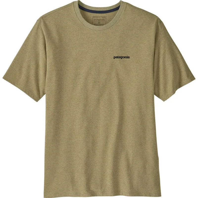 Patagonia M's P-6 Logo Responsibili Herren T-Shirt outline: gumtree green
