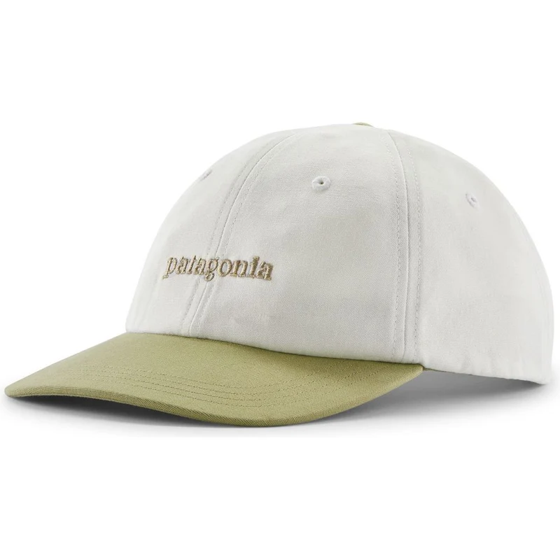Patagonia Fitz Roy Icon Trad Cap birch white w gumtree green