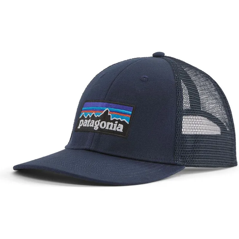 Patagonia P-6 Logo Lopro Trucker Cap new navy