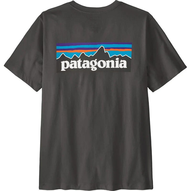 Patagonia M's P-6 Logo Herren T-Shirt ink black