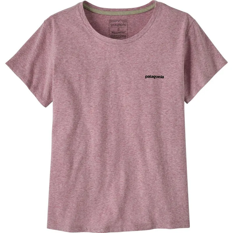 Patagonia W's P-6 Logo Responsibili Damen T-Shirt quiet violet