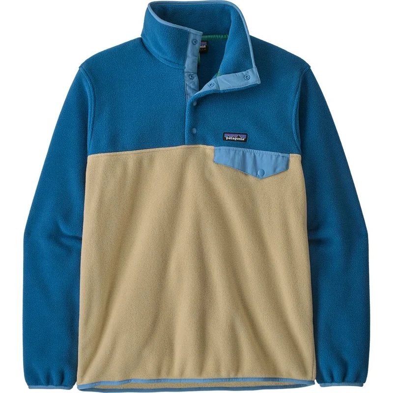 Patagonia M's Lightweight Synchilla Snap-T Herren Fleece-Pullover nautilus tan