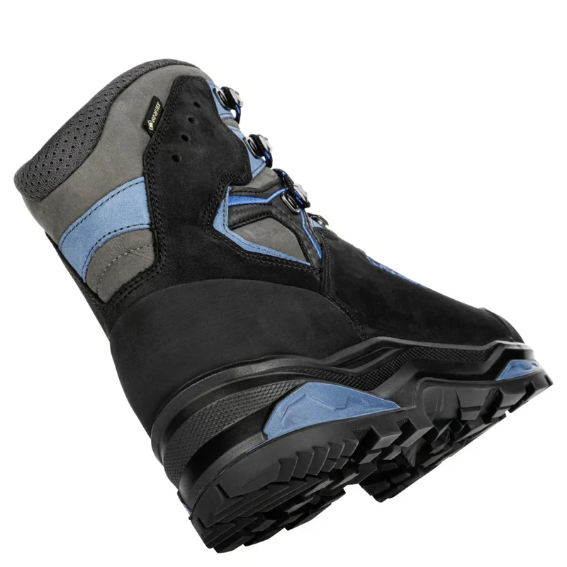 Lowa Herren Bergschuhe Camino Evo GTX Schwarz / Blau