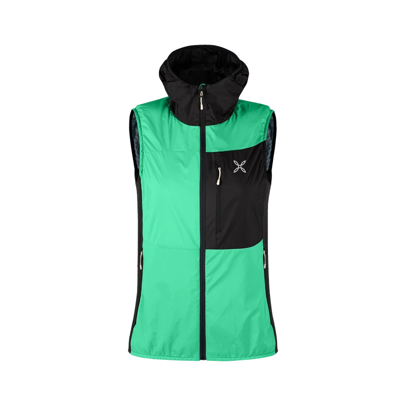 TRACCIA OCTA HOODED VEST WOMAN