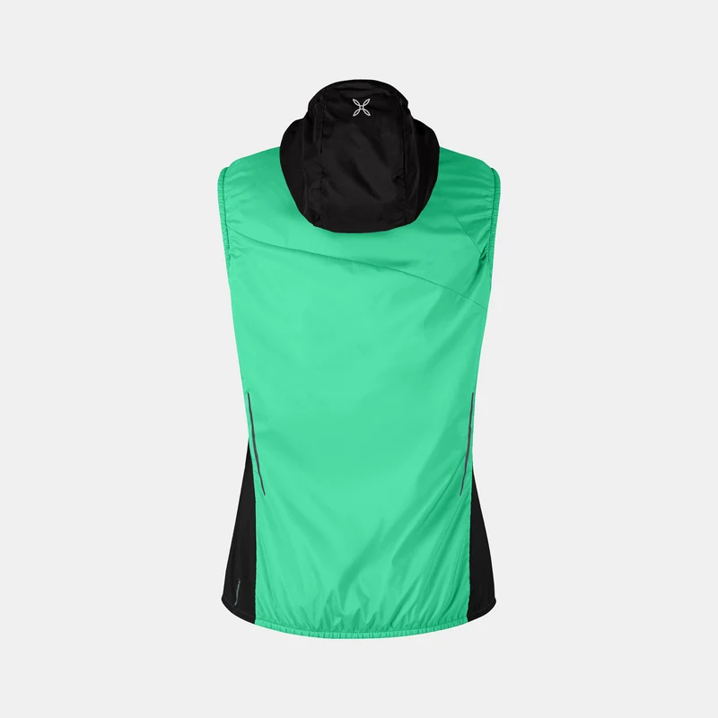 TRACCIA OCTA HOODED VEST WOMAN
