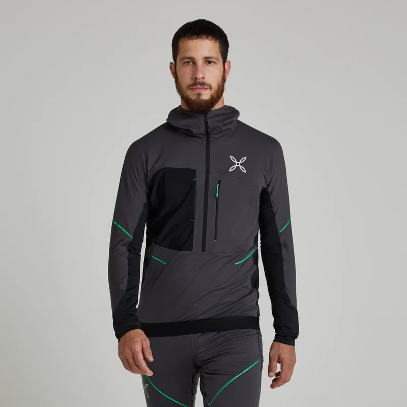 RITMO PTC AIRCORE HALF ZIP MAGLIA