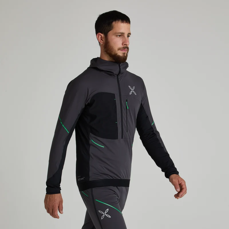RITMO PTC AIRCORE HALF ZIP MAGLIA