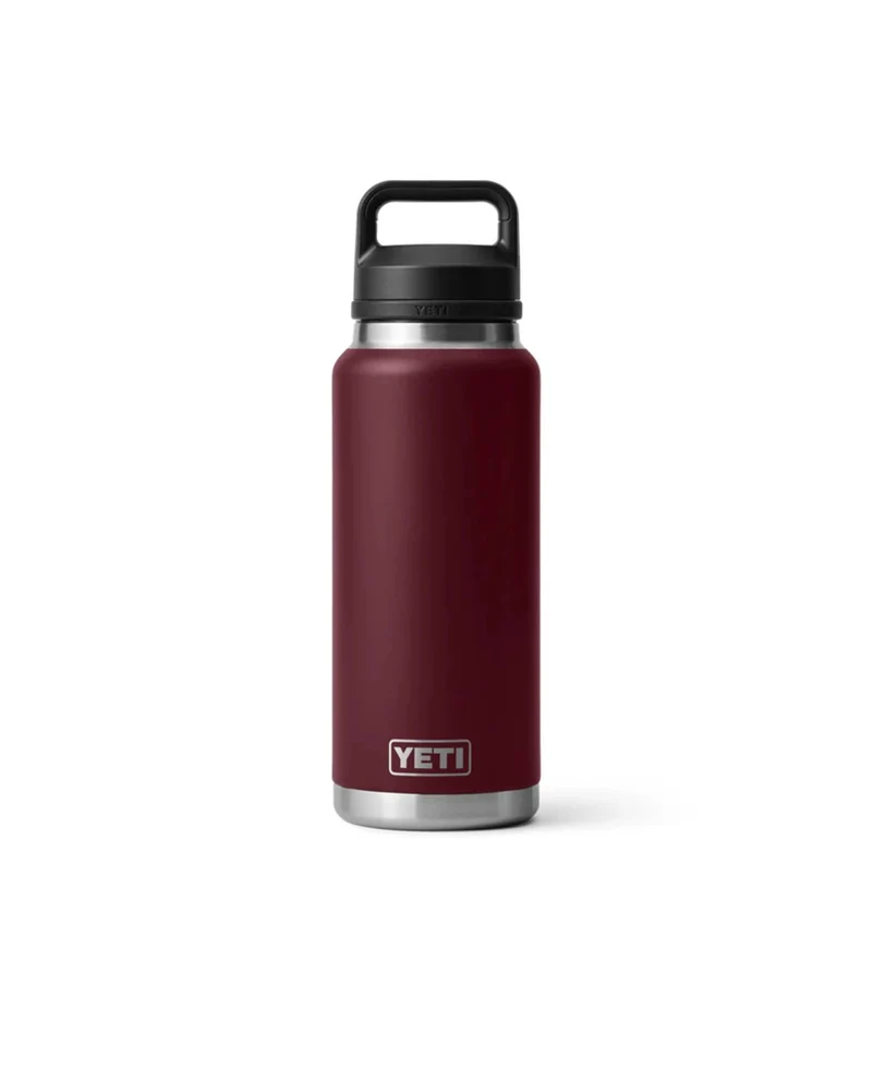 Yeti Rambler Bottle Chug 36oz Wild Wine Red