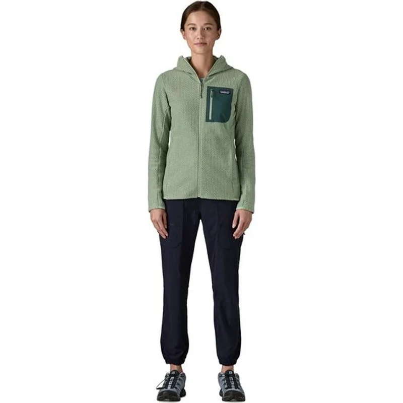 Patagonia W's R1 Air Full-zip Hoody Damen Fleecejacke ellwood green