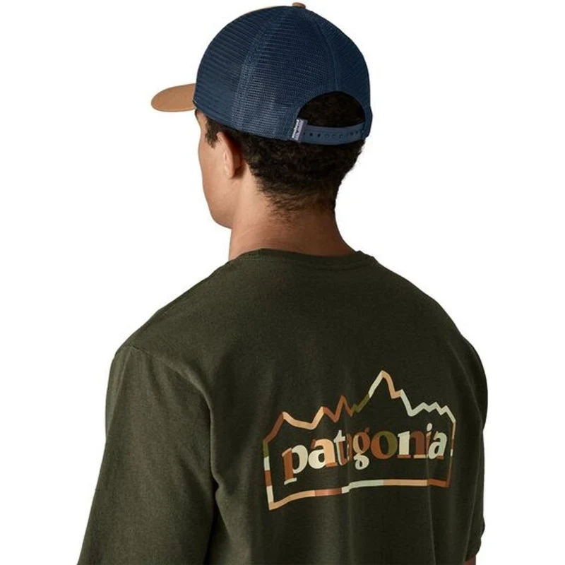 Patagonia P-6 Logo Lopro Trucker Cap talon gold