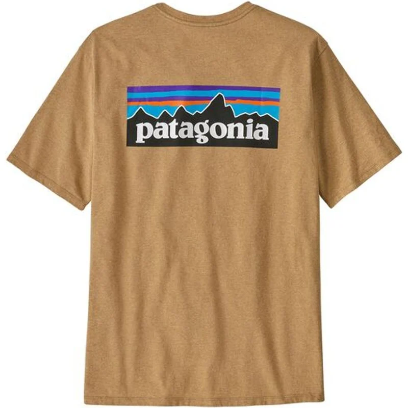 Patagonia M's P-6 Logo Responsibili Herren T-Shirt talon gold