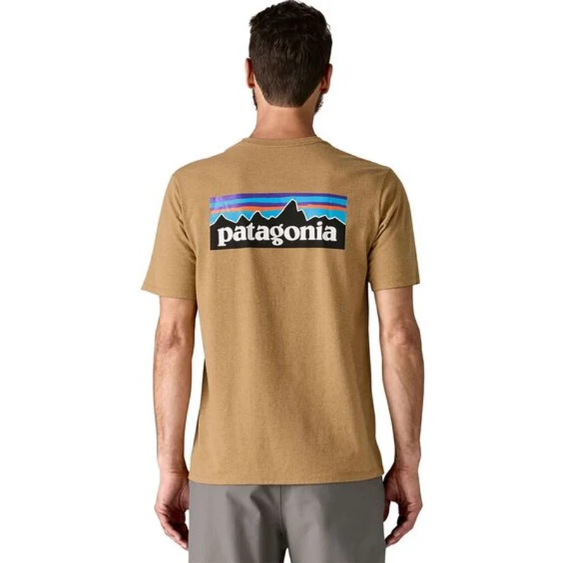 Patagonia M's P-6 Logo Responsibili Herren T-Shirt talon gold