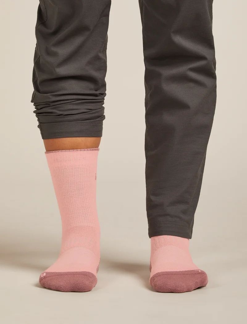 ICEBREAKER Women Merino Hike+ Light Crew Wandersocken