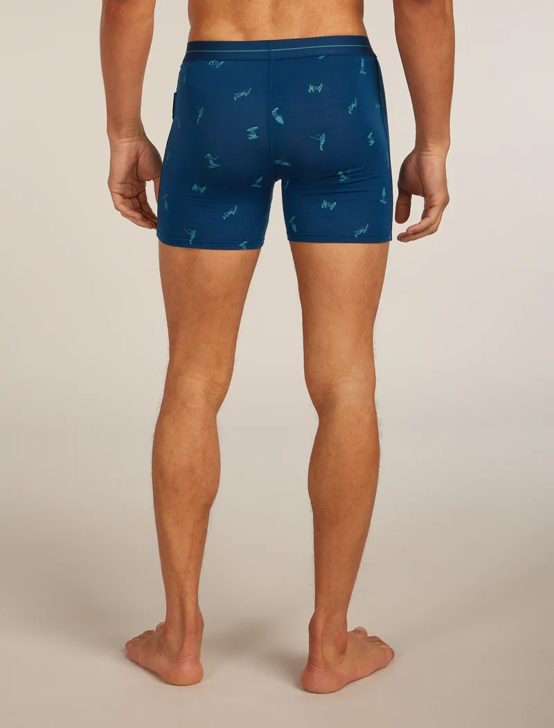 ICEBREAKER Men Merino 150 Anatomica Boxers Snow Day