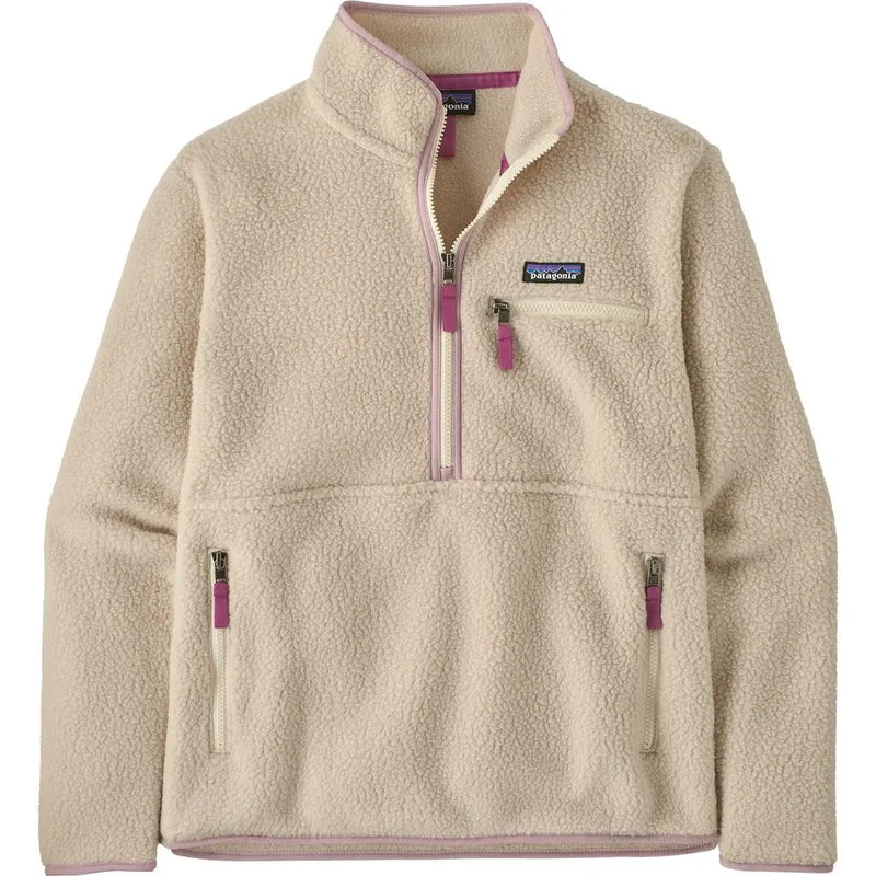 Patagonia W's Retro Pile Marsupial Damen Fleecepullover dark natural