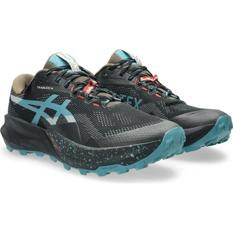 Asics Trabuco 14 GTX Herren Trailrunningschuh black-misty-pine