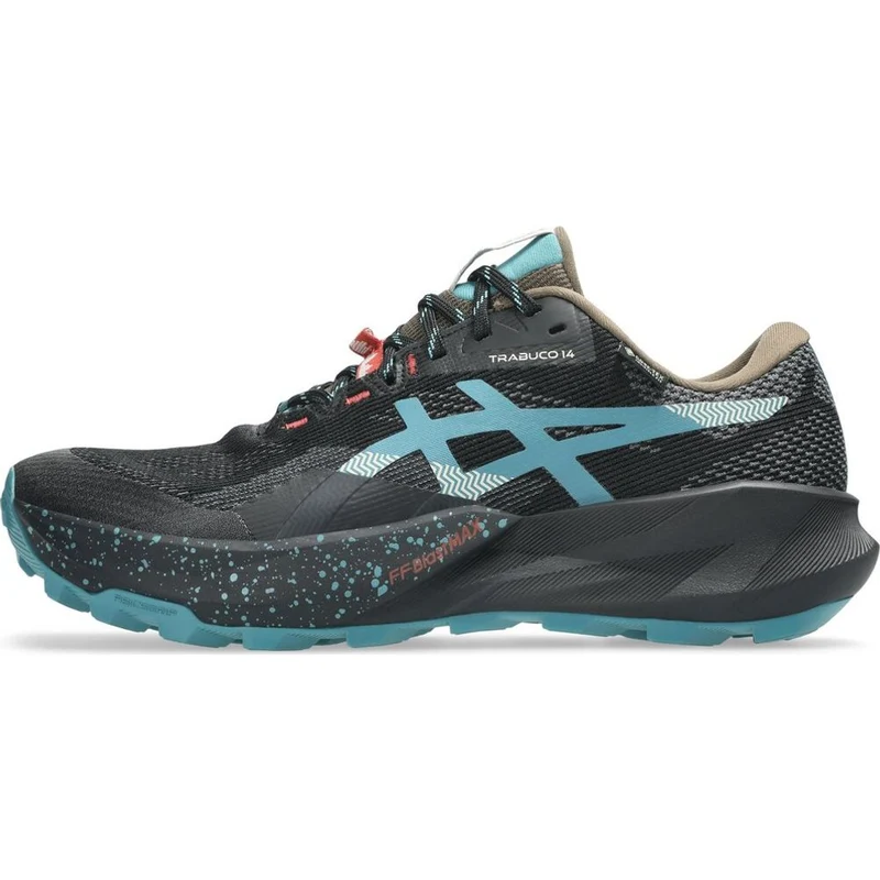 Asics Trabuco 14 GTX Herren Trailrunningschuh black-misty-pine