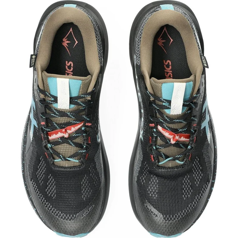 Asics Trabuco 14 GTX Herren Trailrunningschuh black-misty-pine