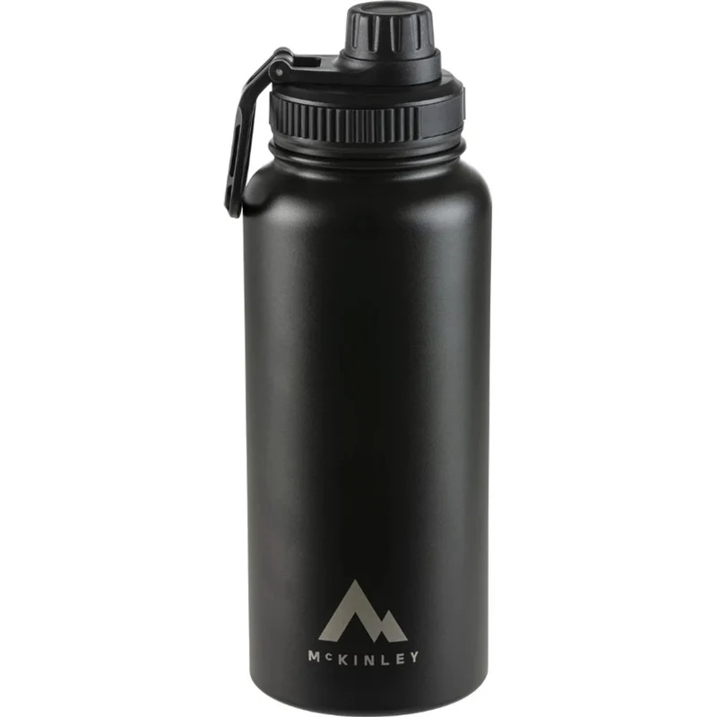 McKinley Vacuum 1L Schraubverschluss Isolierflasche black