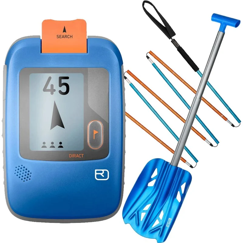LVS Komplettset Ortovox Diract + LACD Snow Shovel 2.0 + Express Evo Sonde