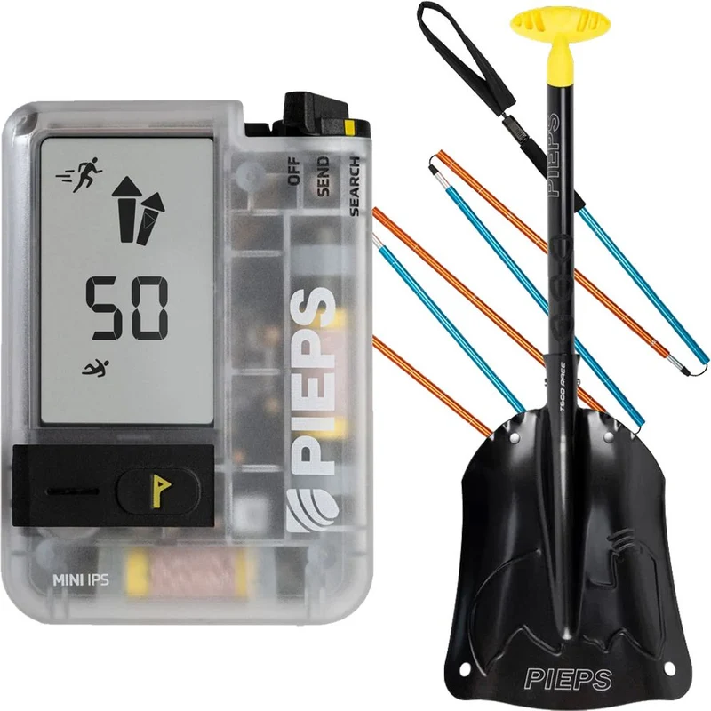 LVS Komplettset Pieps Mini IPS + T 500 Race Lawinenschaufel + LACD Express Evo Sonde