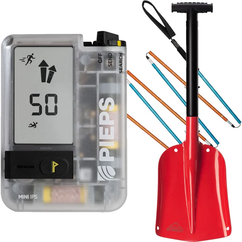 LVS Komplettset Pieps Mini IPS + McKinley Lawinenschaufel Pro + LACD Express Evo Sonde