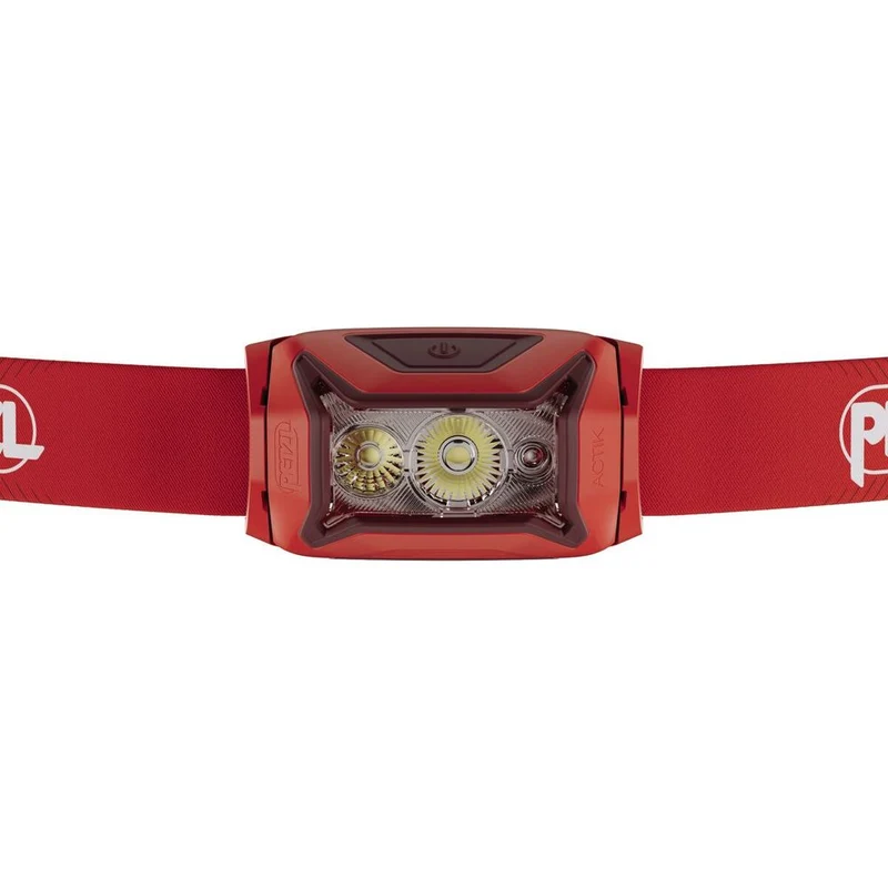 Petzl Actik Stirnlampe red