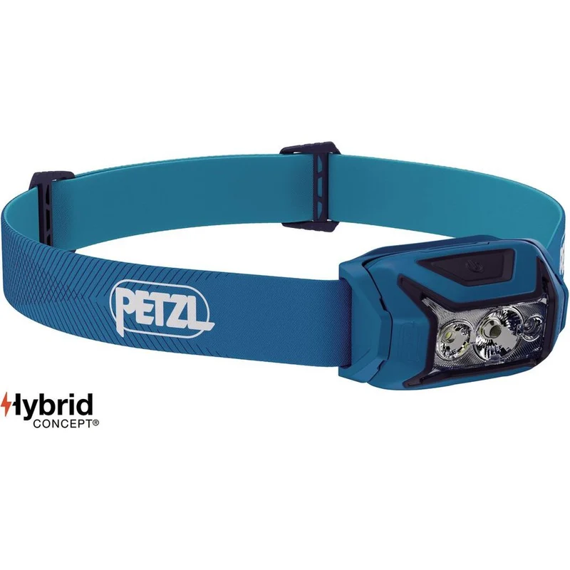 Petzl Actik Stirnlampe blue