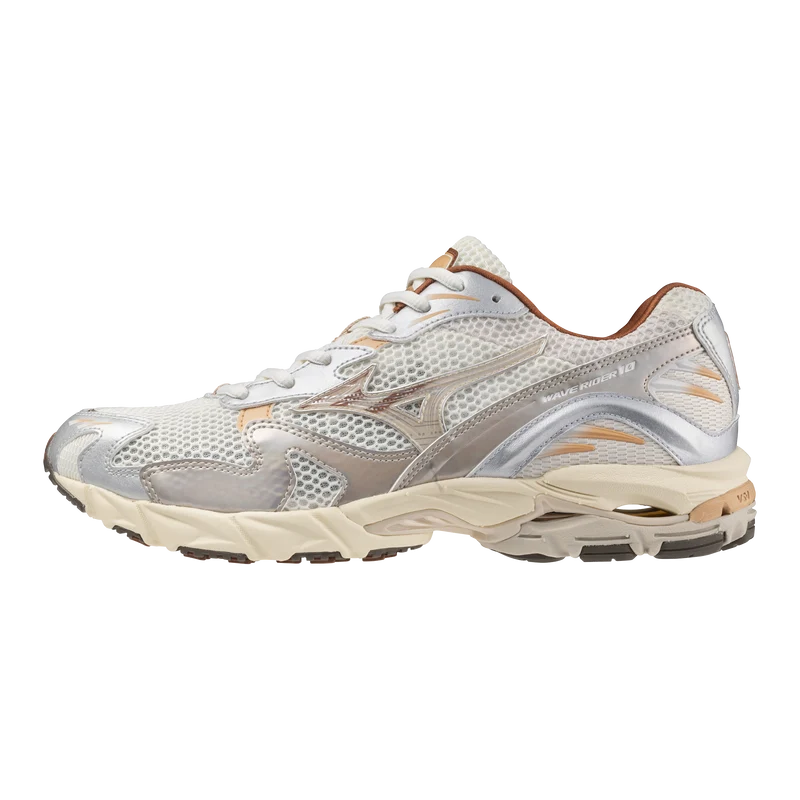 Mizuno Wave Rider 10 Snow White / Shifting Sand