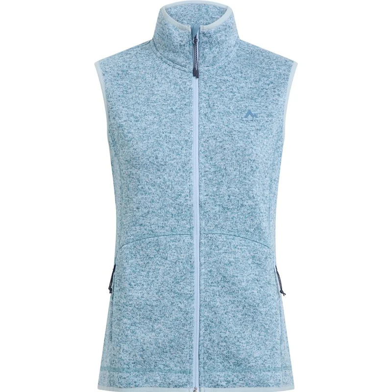 McKinley Damen Fleece-Weste Skeena Vst melange blue light