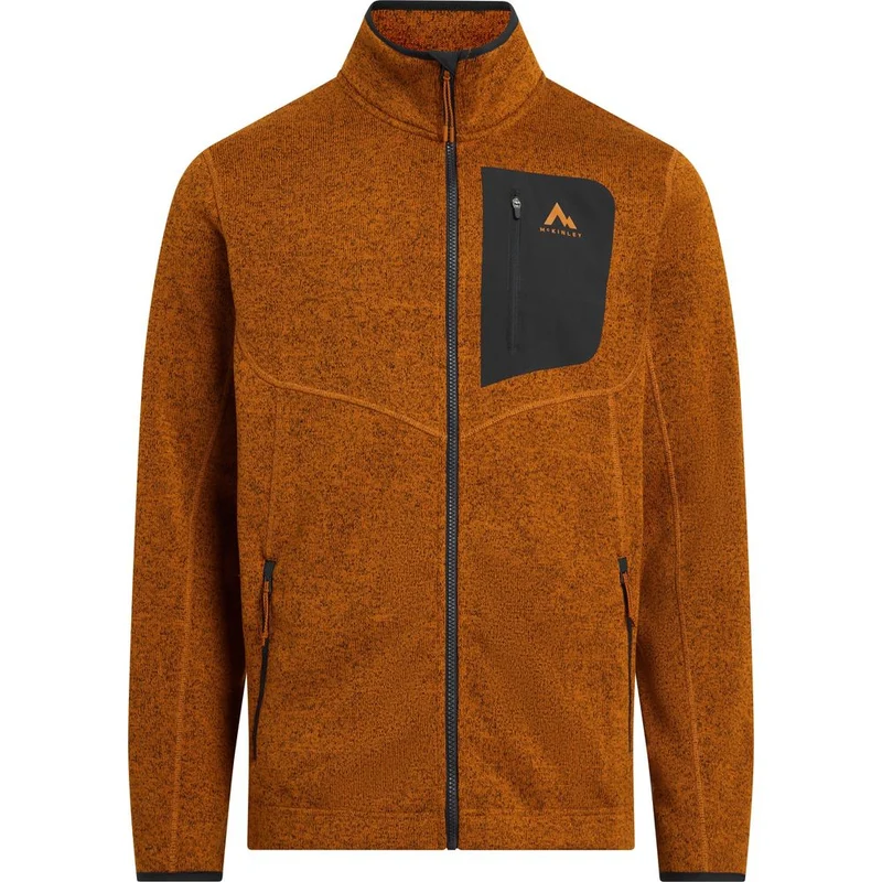 McKinley Herren Fleecejacke Skeena III melange brown