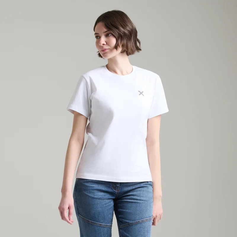 BASIC LOGO T-SHIRT WOMAN