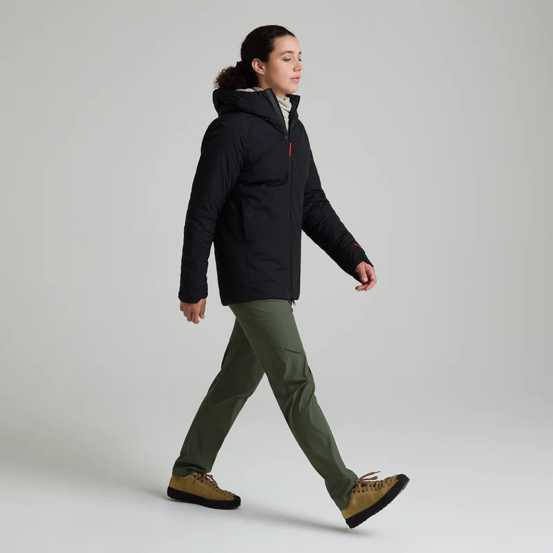 VERSANTE COMF. HOODED JKT WOM.