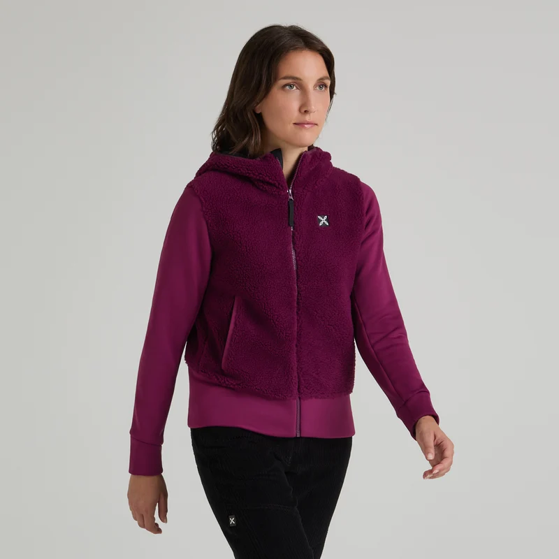 SHERPA MIX JACKET WOMAN