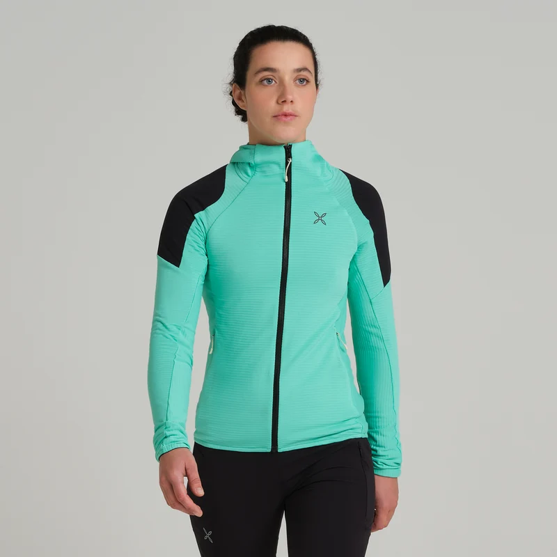 ACTION HOODED MAGLIA WOMAN