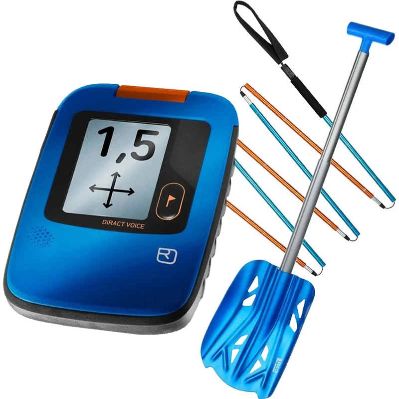 LVS Komplettset Ortovox Diract Voice + LACD Snow Shovel 2.0 + LACD Express Evo Sonde