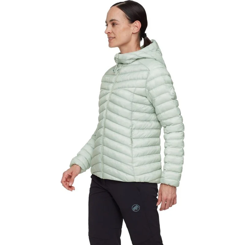 Mammut Lucendro IN Hooded Jacket Damen Isolationsjacke silver sage-strata