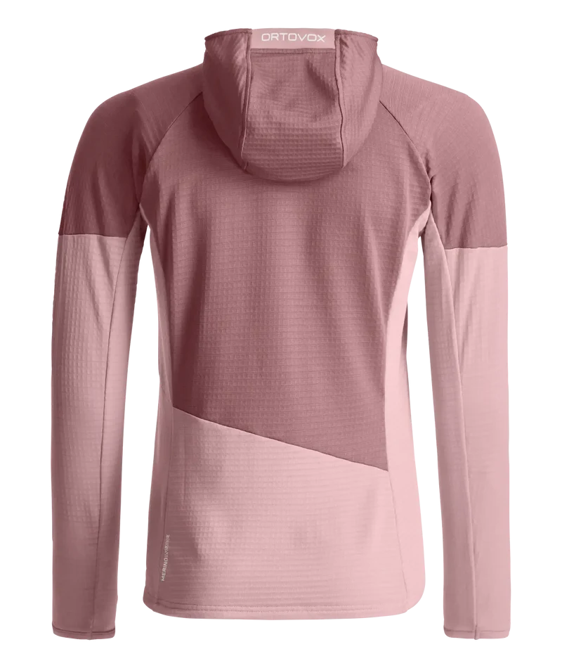 FLEECE LIGHT GRID HOODY W
