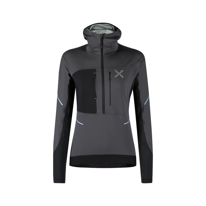 RITMO PTC AIRCORE HALF ZIP MAGLIA WOMAN