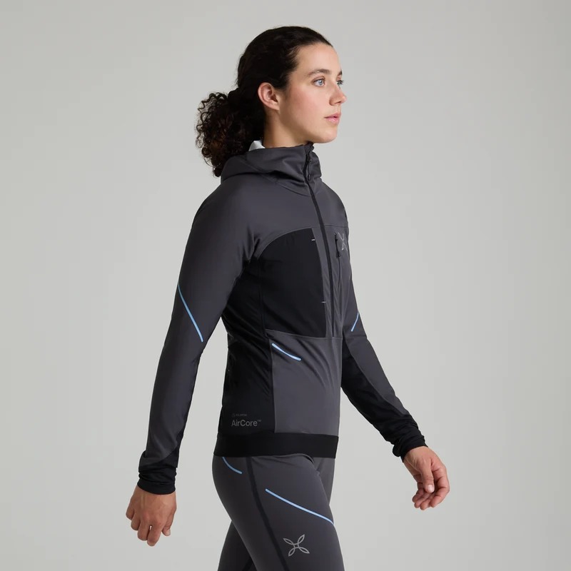 RITMO PTC AIRCORE HALF ZIP MAGLIA WOMAN