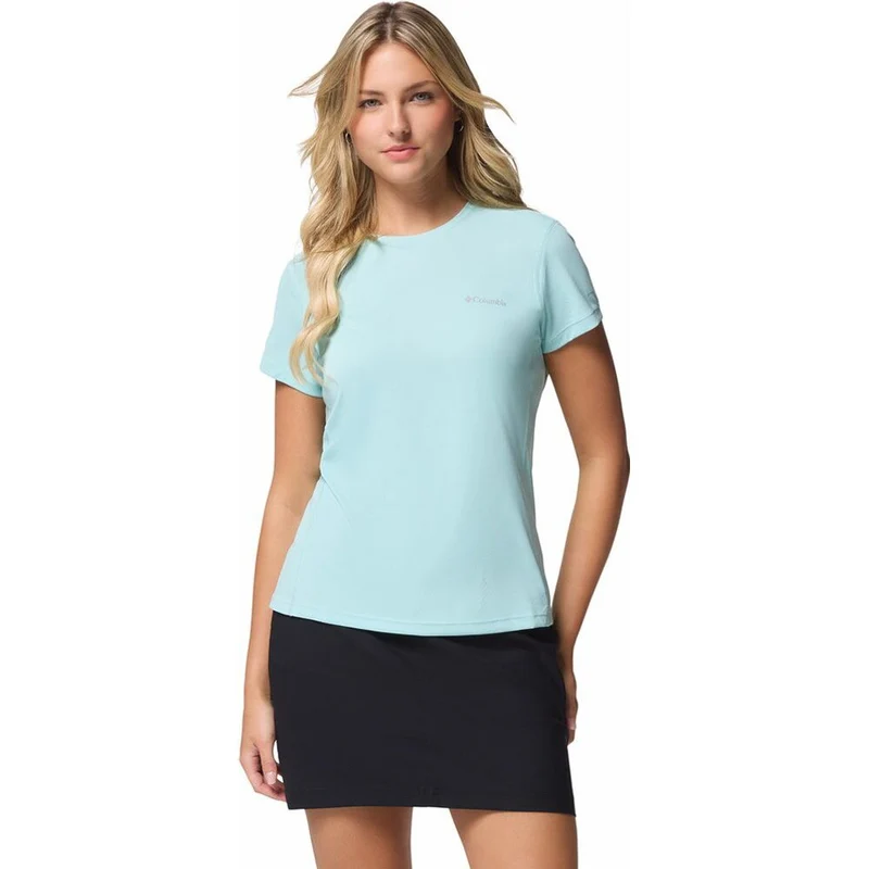 Columbia Zero Rules Light SS Crew Damen T-Shirt spray