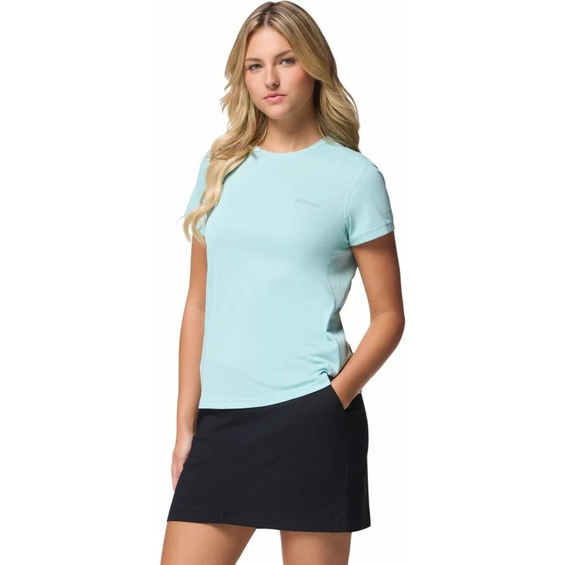 Columbia Zero Rules Light SS Crew Damen T-Shirt spray