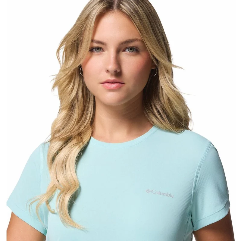 Columbia Zero Rules Light SS Crew Damen T-Shirt spray