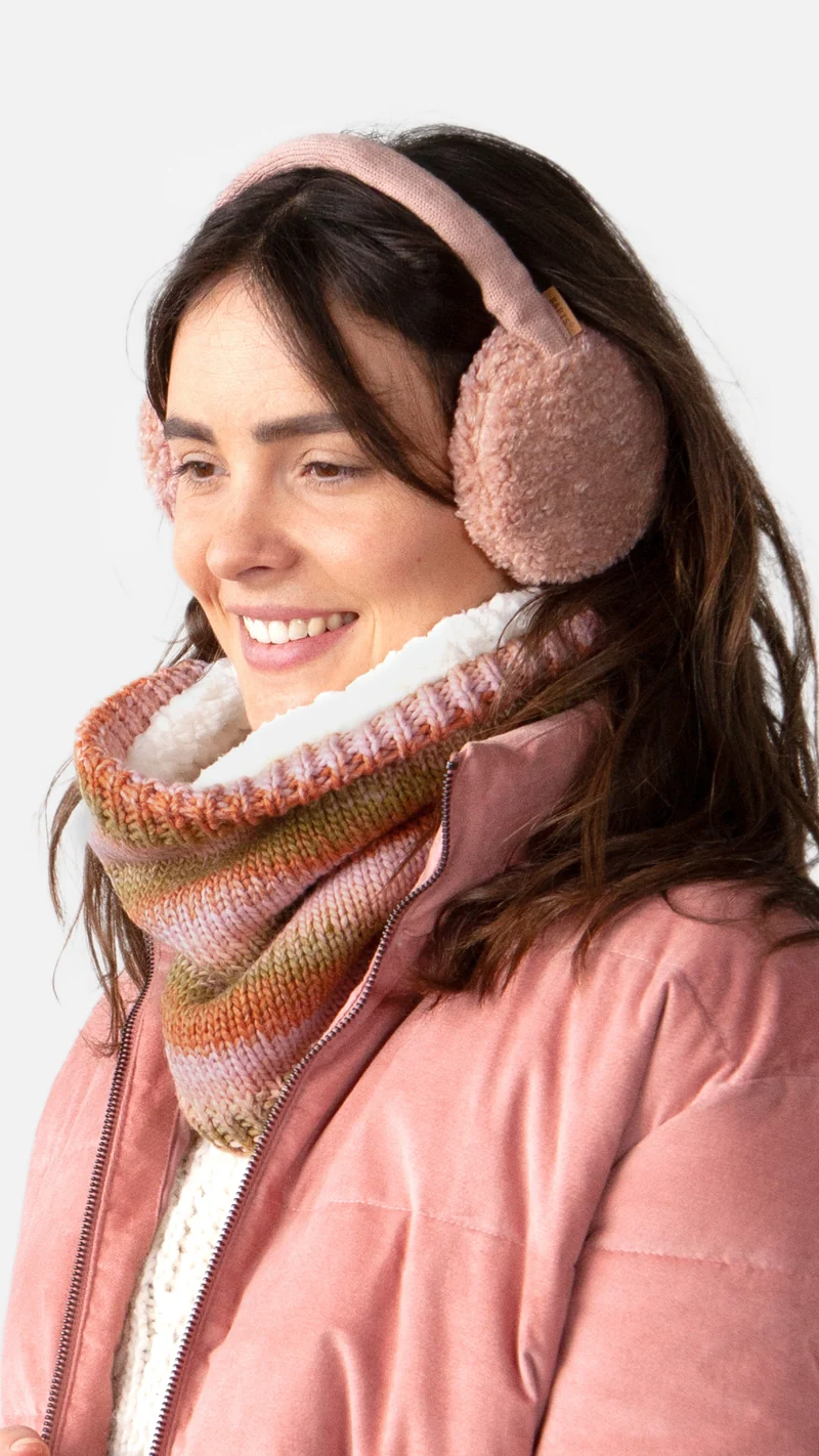 BARTS Browniez Earmuffs - Verstellbare Teddyfell Ohrenschützer