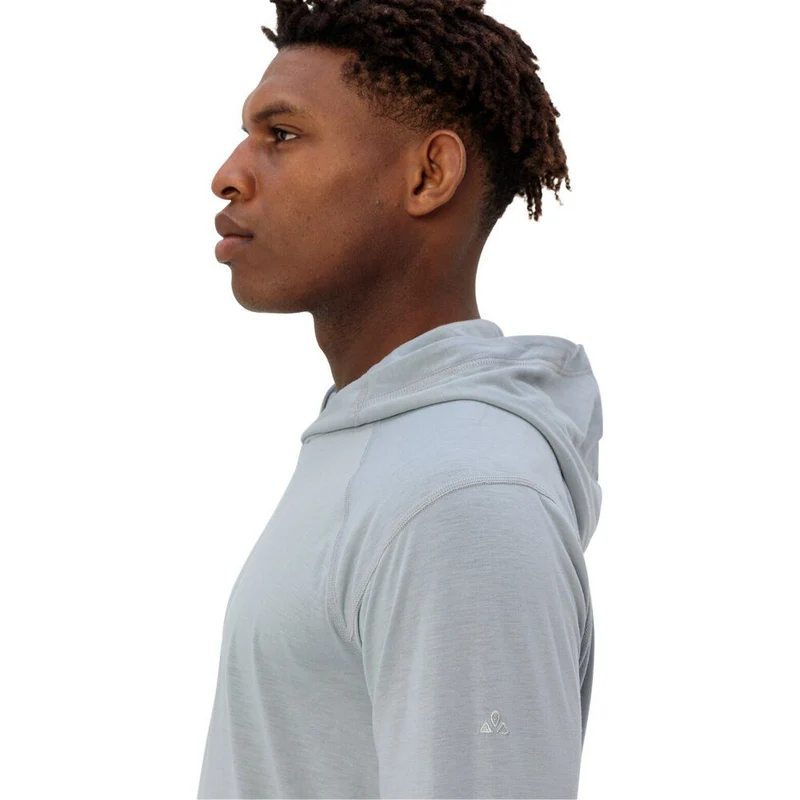 Vaude ME Mineo LS Herren Hoody pigeon grey