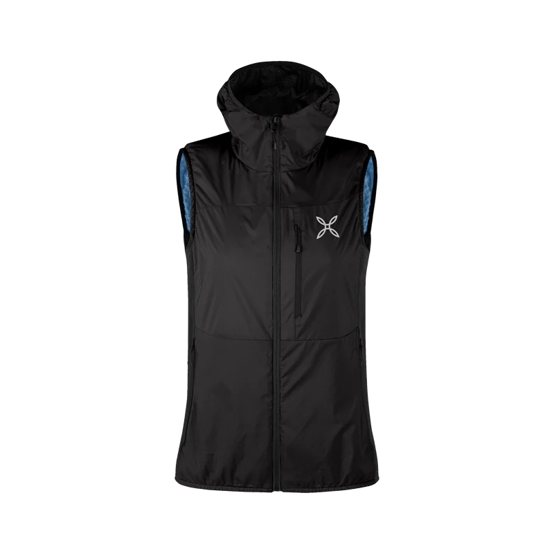 TRACCIA OCTA HOODED VEST WOMAN
