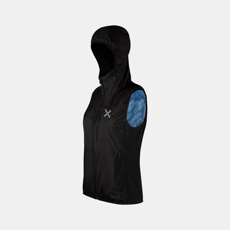 TRACCIA OCTA HOODED VEST WOMAN