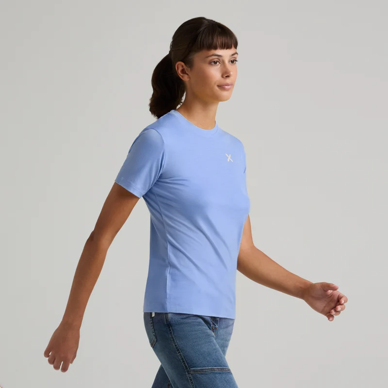 LOGO MERINO T-SHIRT WOMAN