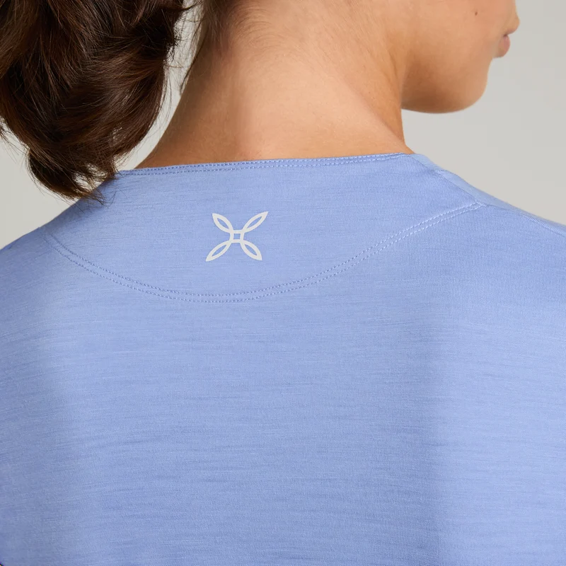 LOGO MERINO T-SHIRT WOMAN