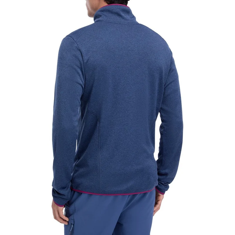 McKinley Herren Fleecejacke Roto IV melange navy brown